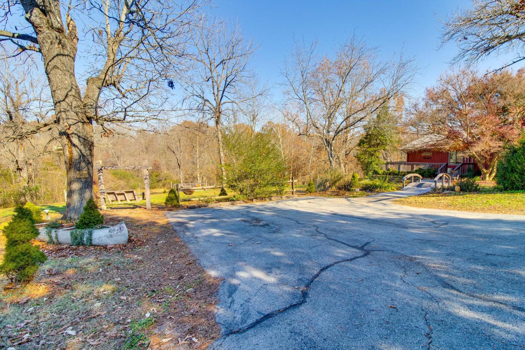 Hot Tub And Fishing Pond Spacious Arkansas Retreat! Villa Mountain Home Exterior foto